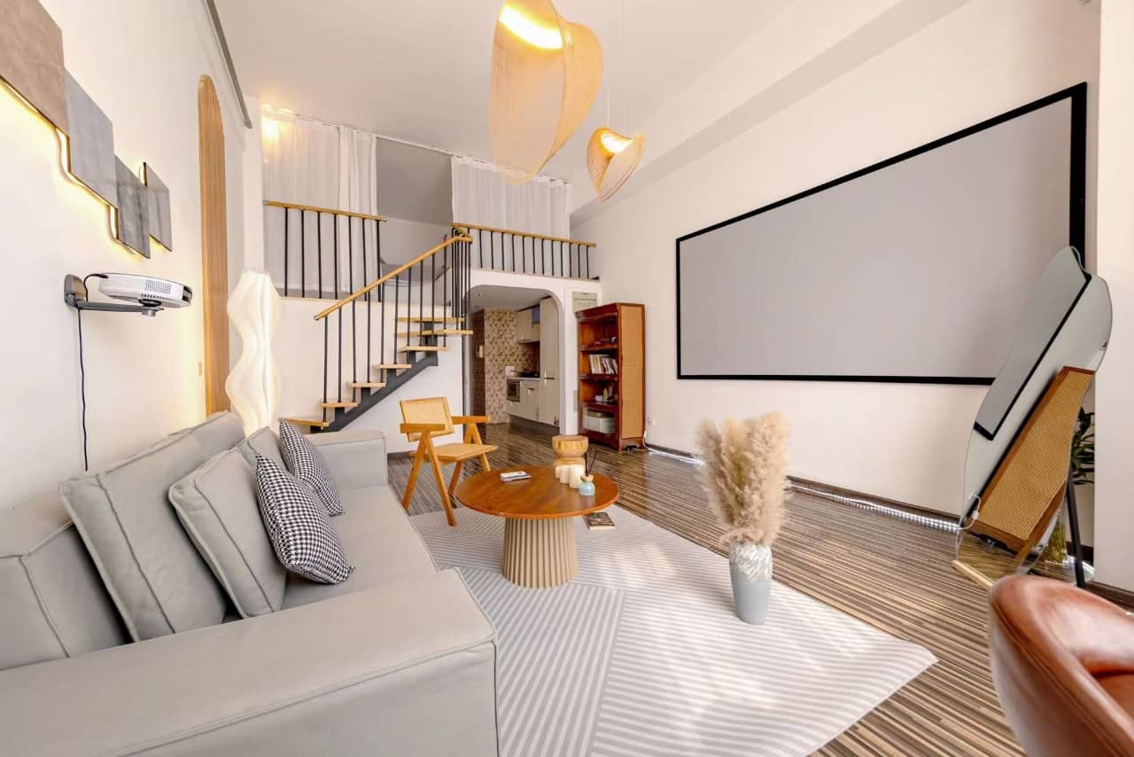 1-bedroom apartment in Chaoyang, Beijing — parking available | Loft in Chaoyang near Baiziwan — Photo 1